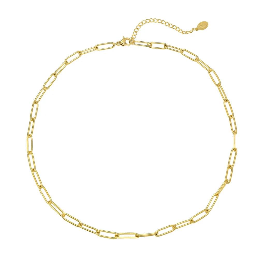 Chained up ketting goud