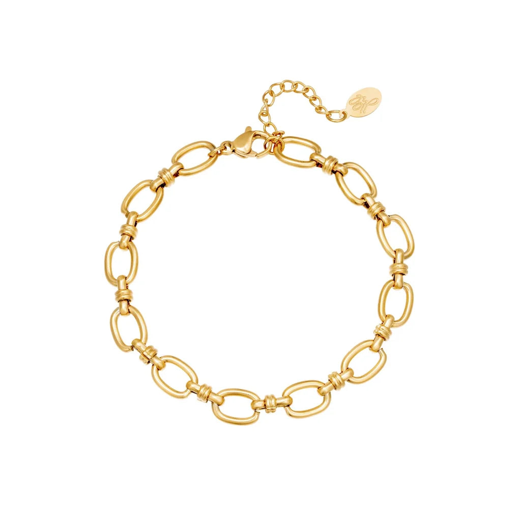 Entwined armband goud