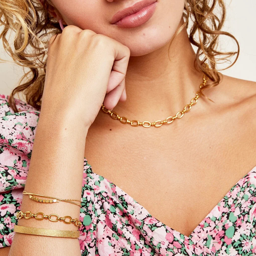 Entwined armband goud