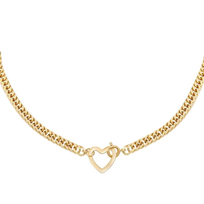 Lovely ketting goud