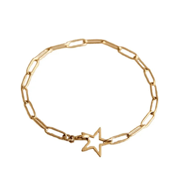 Open star armband